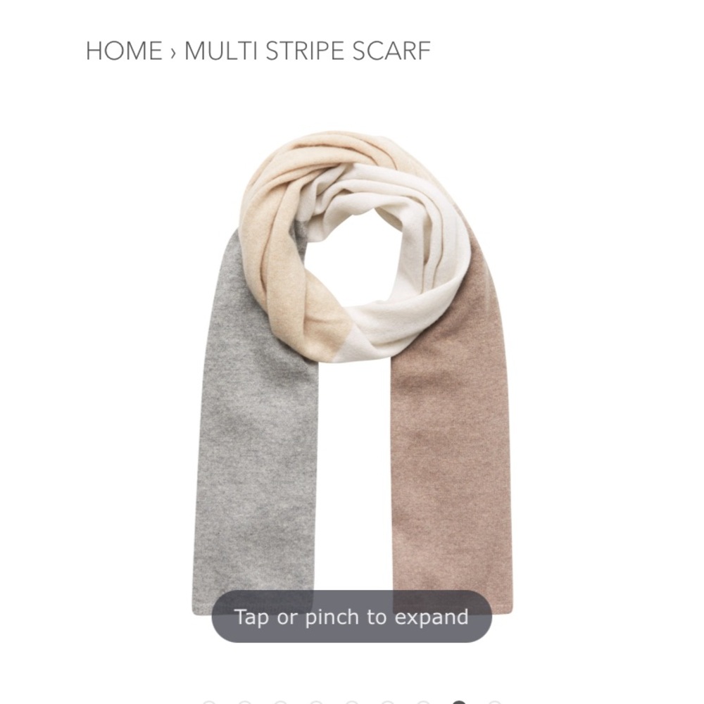 The Cashmere Project Multi Stripe Scarf (One Size)